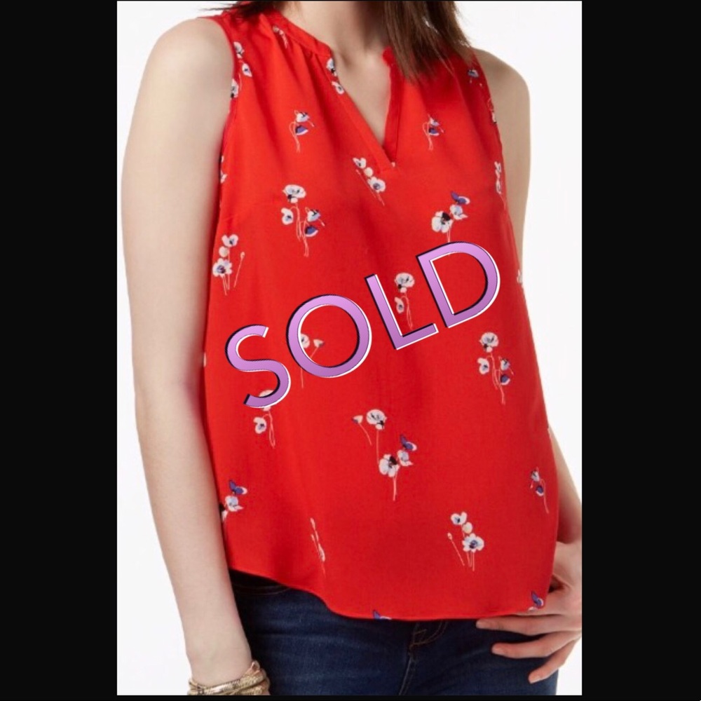 Charter Club Floral-Print Top